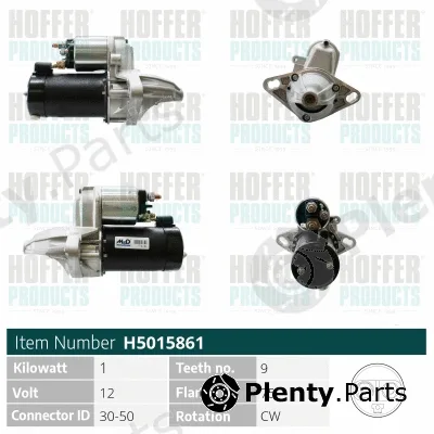 Hoffer H5015861 — Starter