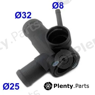 Hoffer 93114 — Coolant Flange