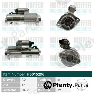 Hoffer H5015296 — Starter