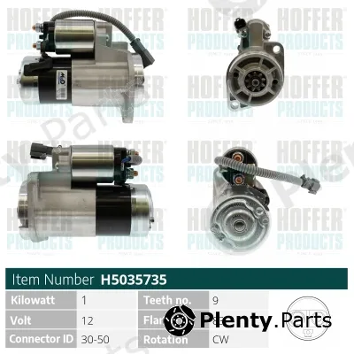 Hoffer H5035735 — Starter