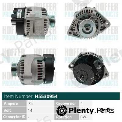 Hoffer H5530954 — Alternator