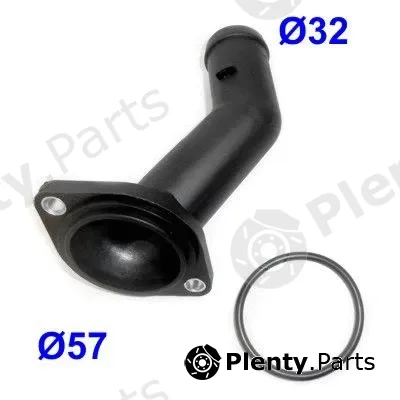 Hoffer 93121 — Coolant Flange