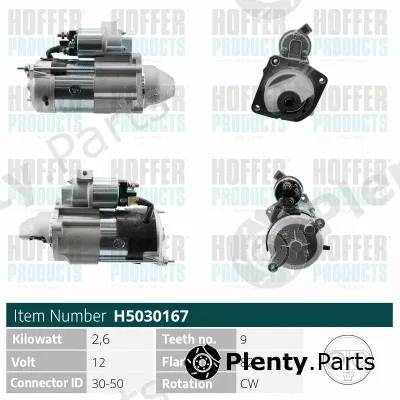 Hoffer H5030167 — Starter