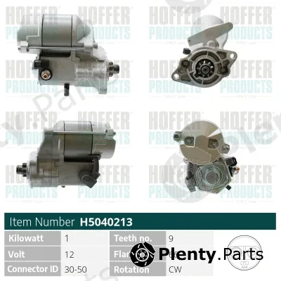 Hoffer H5040213 — Starter