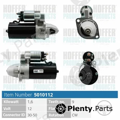 Hoffer H5010112 — Starter