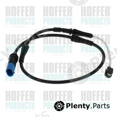 Hoffer 212195 — Warning Contact, brake pad wear
