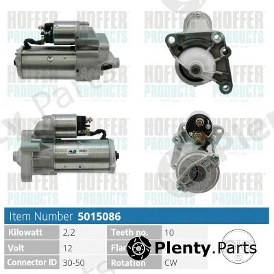 Hoffer H5015086 — Starter