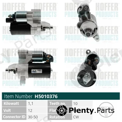 Hoffer H5010376 — Starter