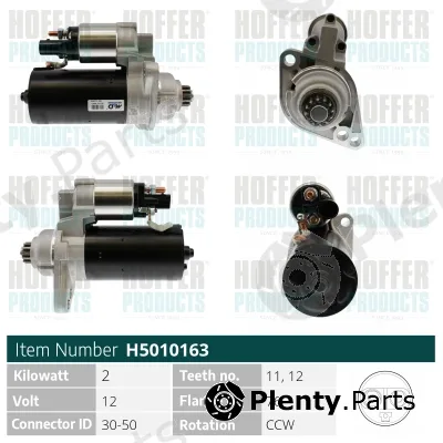 Hoffer H5010163 — Starter