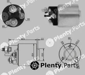 Hoffer 46113 — Solenoid Switch, starter