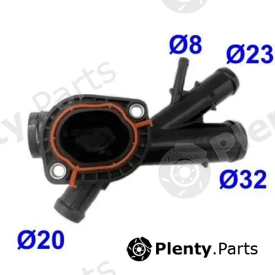Hoffer 93164 — Coolant Flange