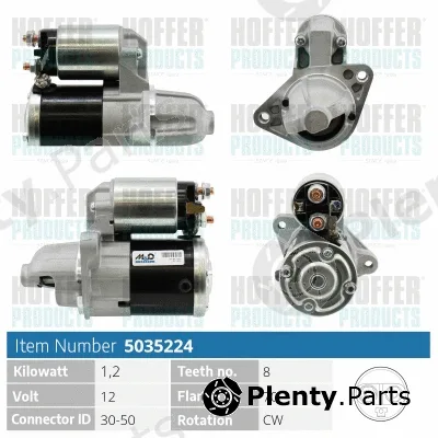 Hoffer H5035224 — Starter