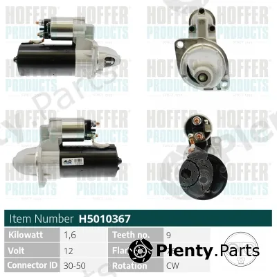 Hoffer H5010367 — Starter