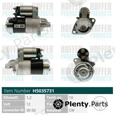 Hoffer H5035731 — Starter