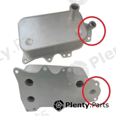 Hoffer 8095205 — Oil Cooler, engine oil