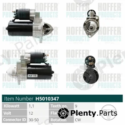 Hoffer H5010347 — Starter