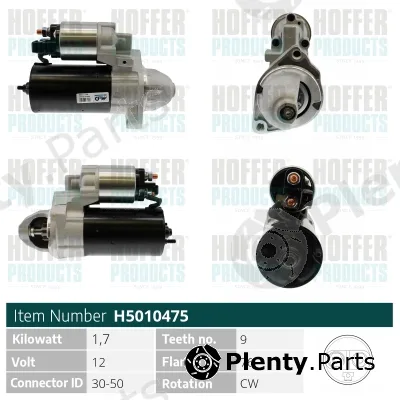 Hoffer H5010475 — Starter