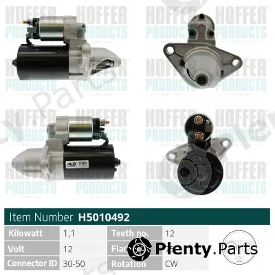 Hoffer H5010492 — Starter