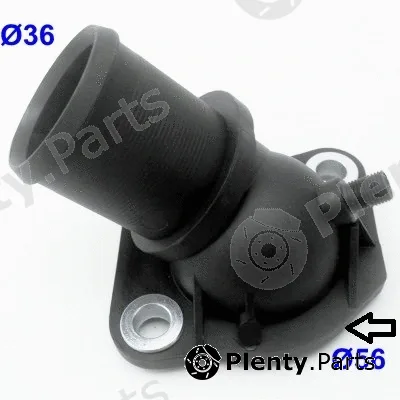 Hoffer 93167 — Coolant Flange
