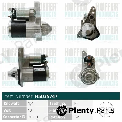 Hoffer H5035747 — Starter