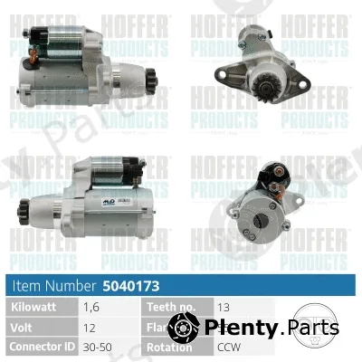 Hoffer H5040173 — Starter