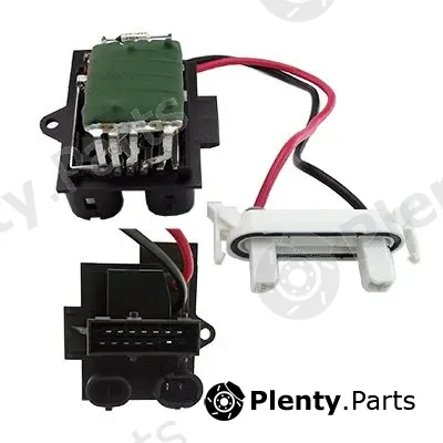 Hoffer K109057 — Series resistor, electric motor (radiator fan)