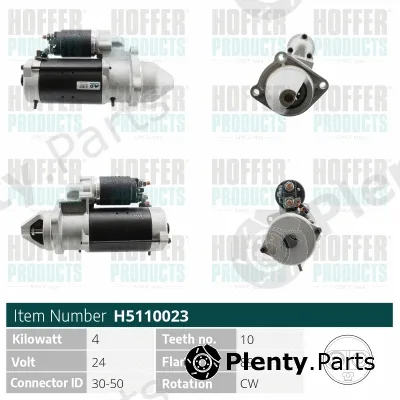 Hoffer H5110023 — Starter