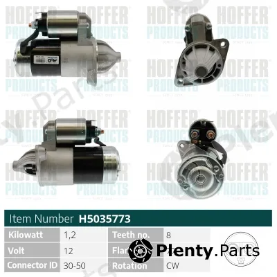 Hoffer H5035773 — Starter