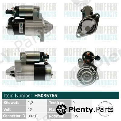 Hoffer H5035765 — Starter