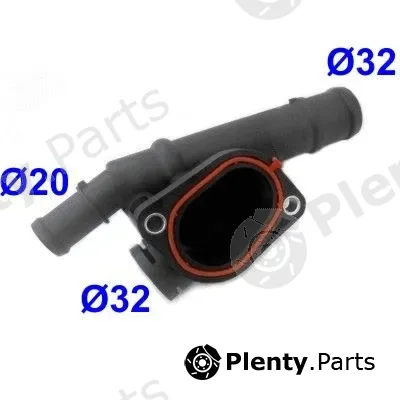 Hoffer 93249 — Coolant Flange