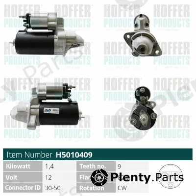 Hoffer H5010409 — Starter