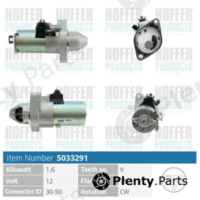 Hoffer H5033291 — Starter