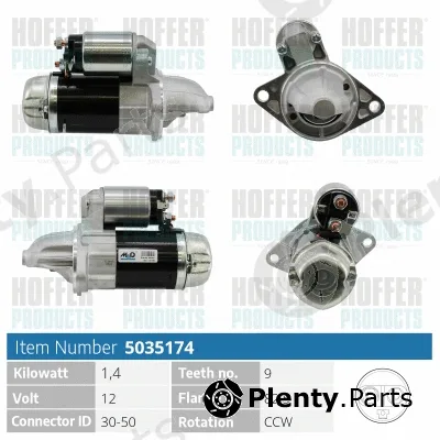 Hoffer H5035174 — Starter