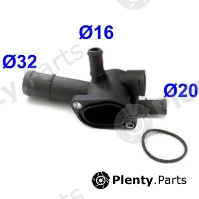 Hoffer 93175 — Coolant Flange