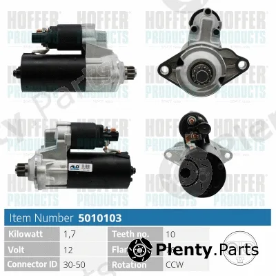 Hoffer H5010103 — Starter