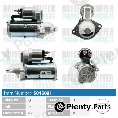 Hoffer H5015081 — Starter