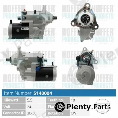 Hoffer H5140004 — Starter