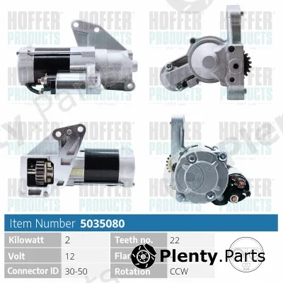 Hoffer H5035080 — Starter