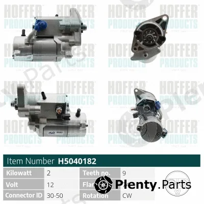 Hoffer H5040182 — Starter