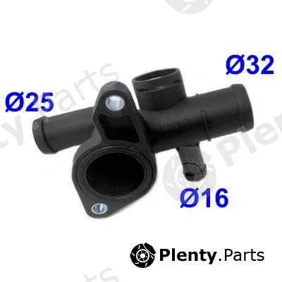 Hoffer 93124 — Coolant Flange