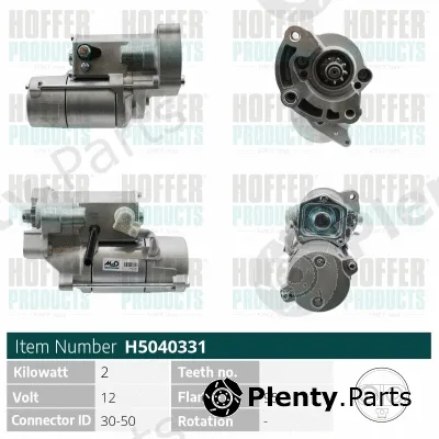 Hoffer H5040331 — Starter