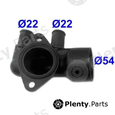 Hoffer 93214 — Coolant Flange