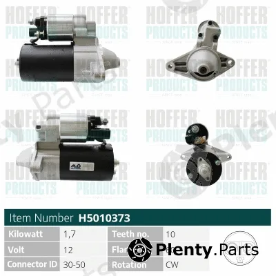 Hoffer H5010373 — Starter
