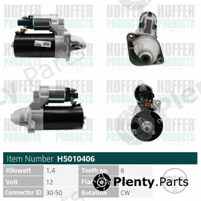 Hoffer H5010406 — Starter