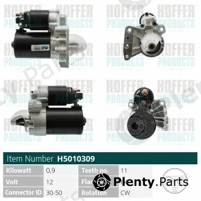 Hoffer H5010309 — Starter
