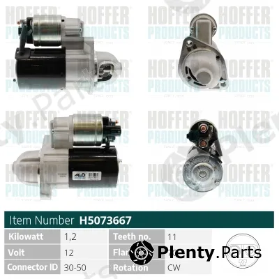 Hoffer H5073667 — Starter