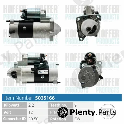 Hoffer H5035166 — Starter