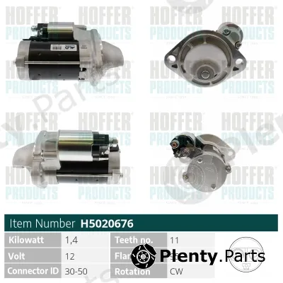 Hoffer H5020676 — Starter