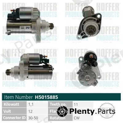 Hoffer H5015885 — Starter