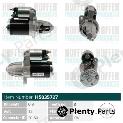 Hoffer H5035727 — Starter